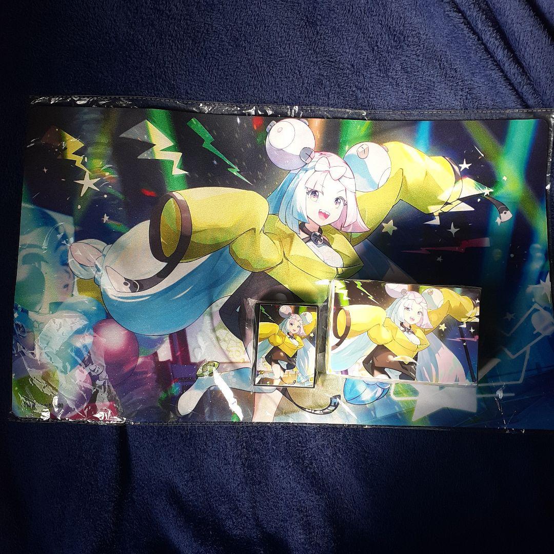 【セット】ナンジャモ　ポケカ　ポケモンカード　スリーブとプレイマットセット 楽天市場】【14時までのご注文で即日発送】【新品未開封シュリンク付