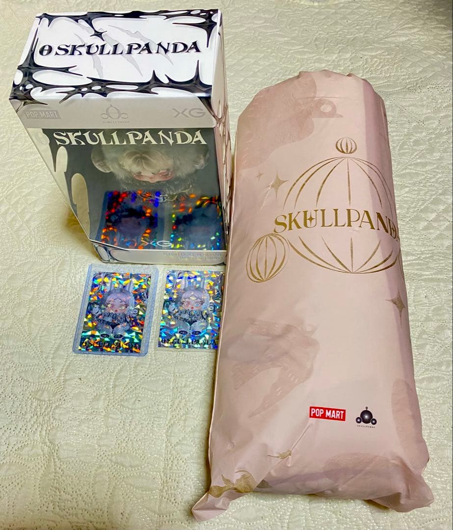 POP MART SKULLPANDA XGペンダント 日本限定4点セット