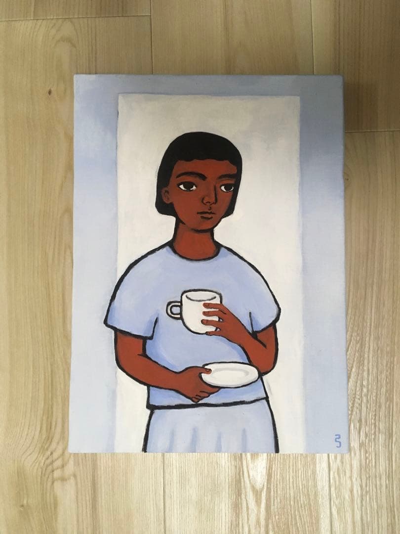 坂巻弓華さん　2021年 坂巻弓華「どこかから焼き魚のいい匂いがした、みたいな小さなこと」展