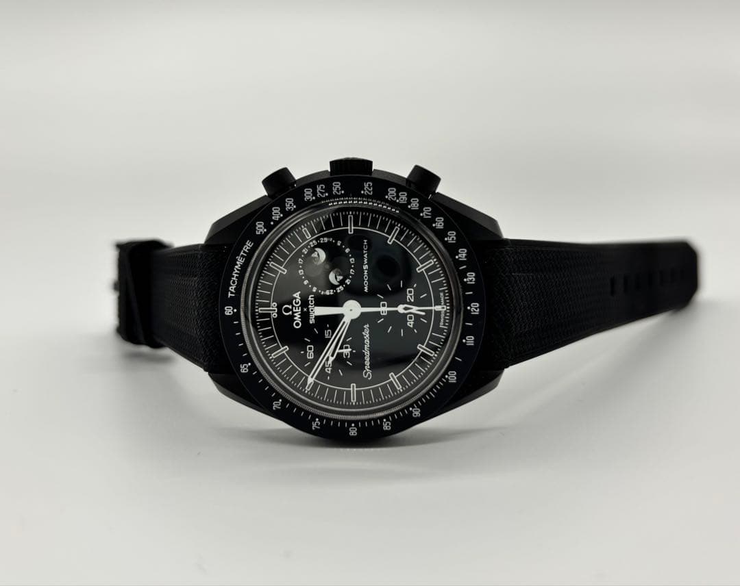 【極美品】OMEGA SWATCH スヌーピー オメガ×スウォッチ「ムーンスウォッチ」“宇宙飛行士姿のスヌーピー”が