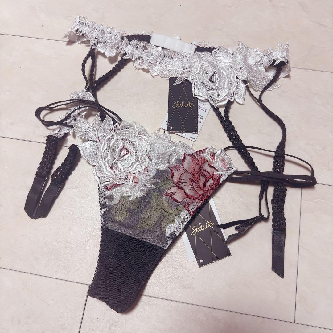 サルート　97G 店舗限定　ガーター　Tショーツ セット