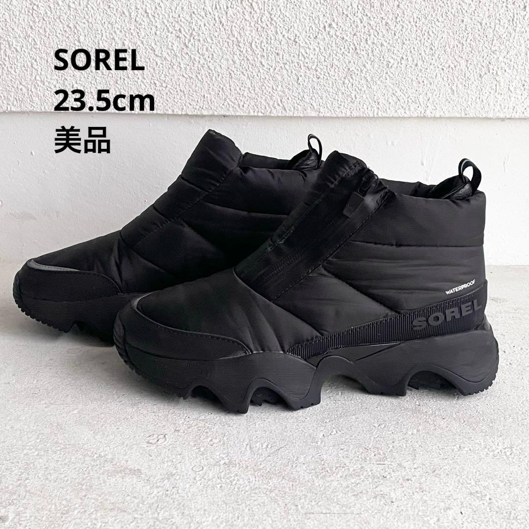 靴 SOREL KINETIC IMPACT PUFFY ZIP WP23.5cm