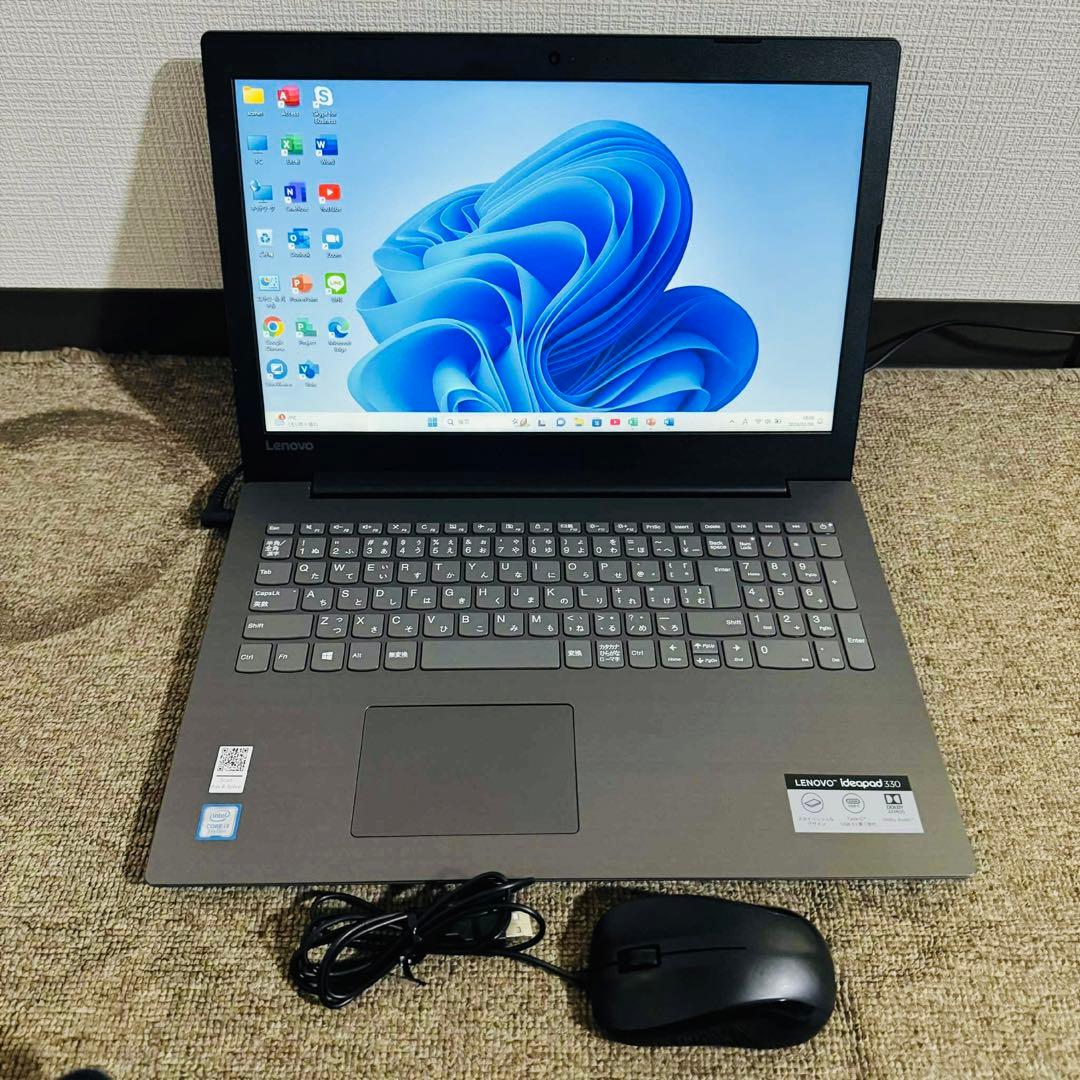 S221 LENOVOノートパソコンSSD第7世代Windows11オフィス付き