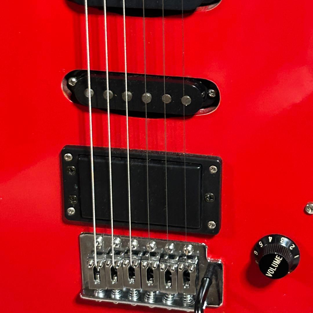 美品】Legend ストラトキャスター レッド エレキギター SSH - メルカリ