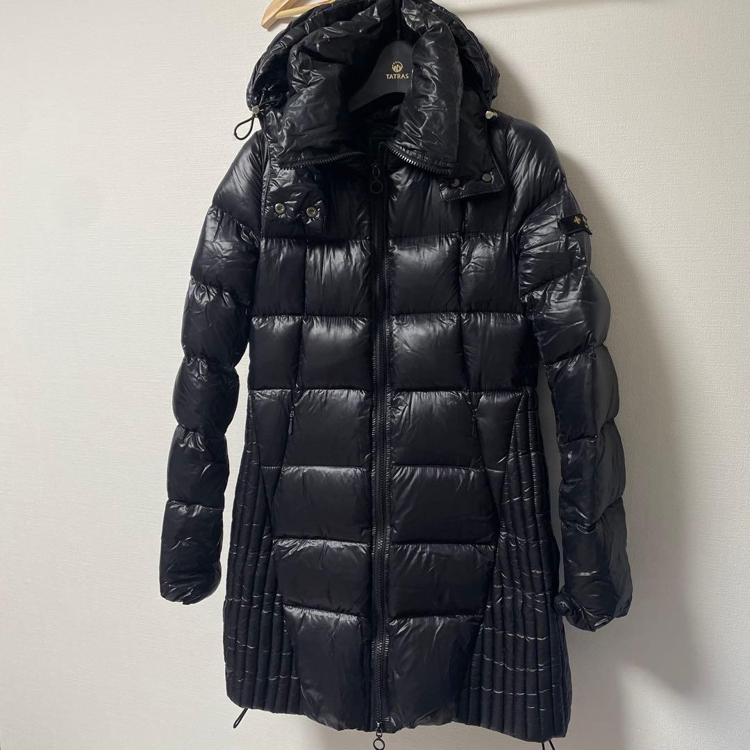 タトラス　ダウン　ロング ブラック　サリン　レディース　サイズ02