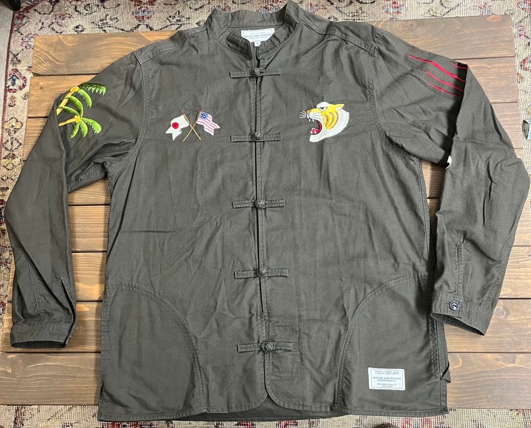 J*T様 ROUGH AND RUGGED カンフースーツ　ベトジャン　刺繍 サ