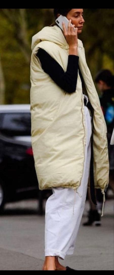 専用!Celine 希少フィービー期　ロングダウンベスト　36