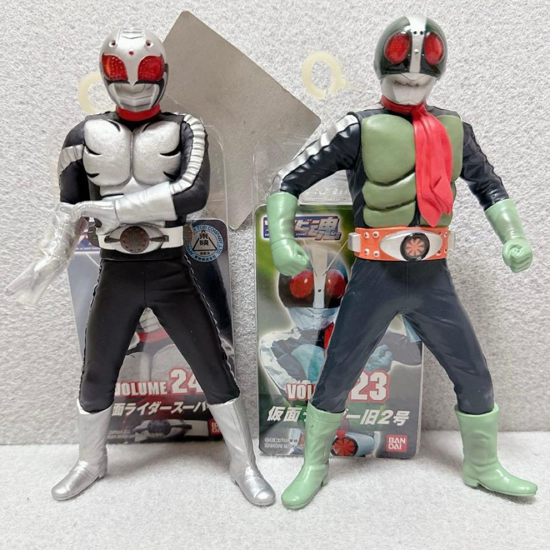 ソフビ魂 仮面ライダー スーパー1 vol24 ・ 旧2号 vol23 セット ソフビ魂VOL.24仮面ライダー旧2号 BANDAI｜バンダイ 通販