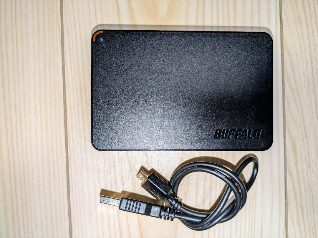 バッファロー ポータブルHDD 2TB HD-PCFS2.0U3-BBA