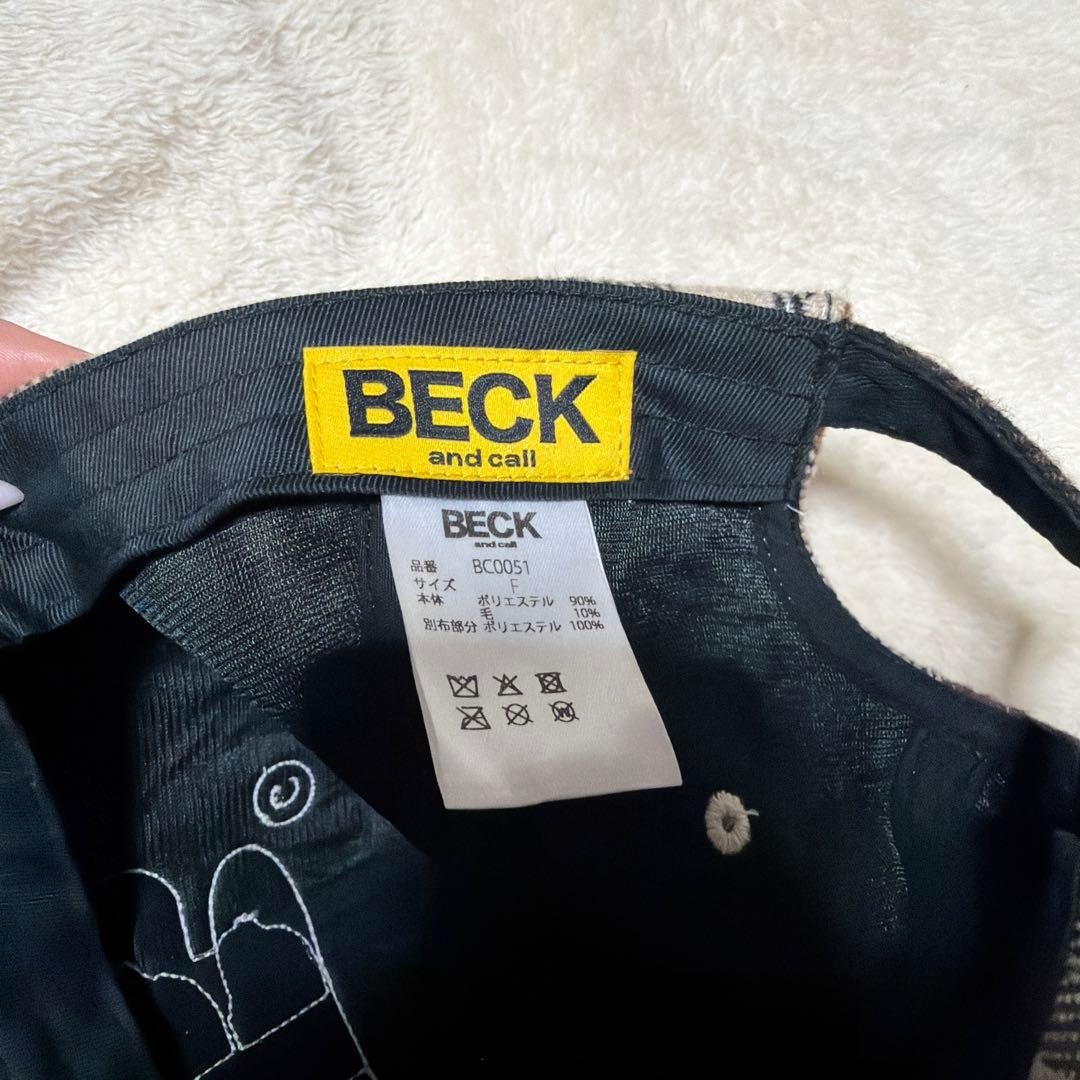 Beck and Call チェック柄キャップ - メルカリ