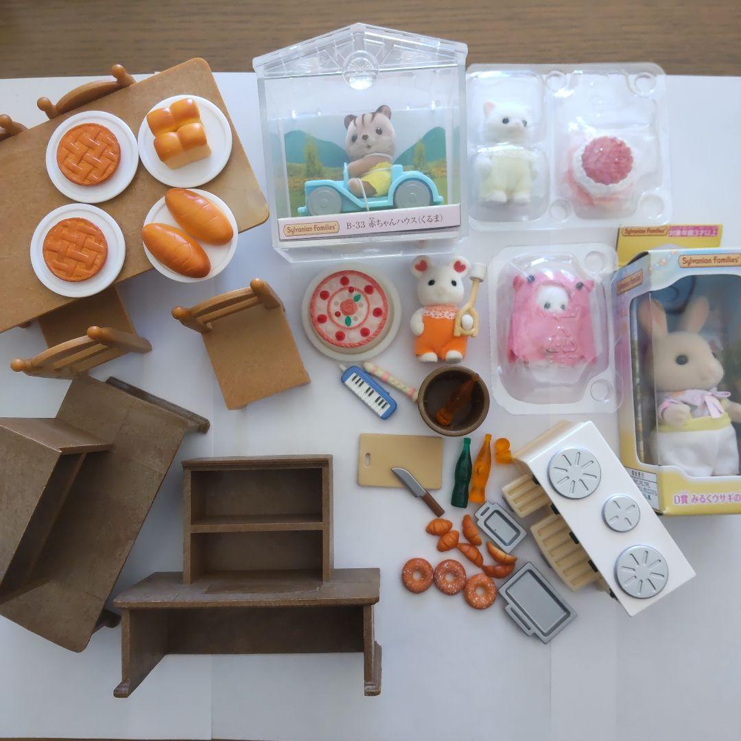 シルバニアファミリー　森の雑貨屋さん　小物　トランプ　レトロ