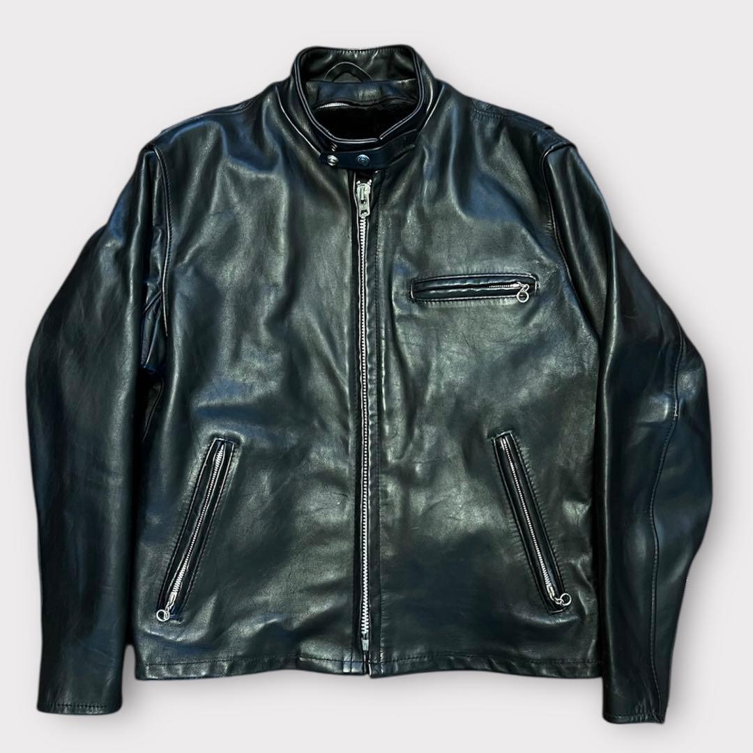 KF様【美品】Schott シングルライダース　サイズ40 ファーライナー付き KF様【美品】Schott シングルライダース サイズ40 ファーライナー付き