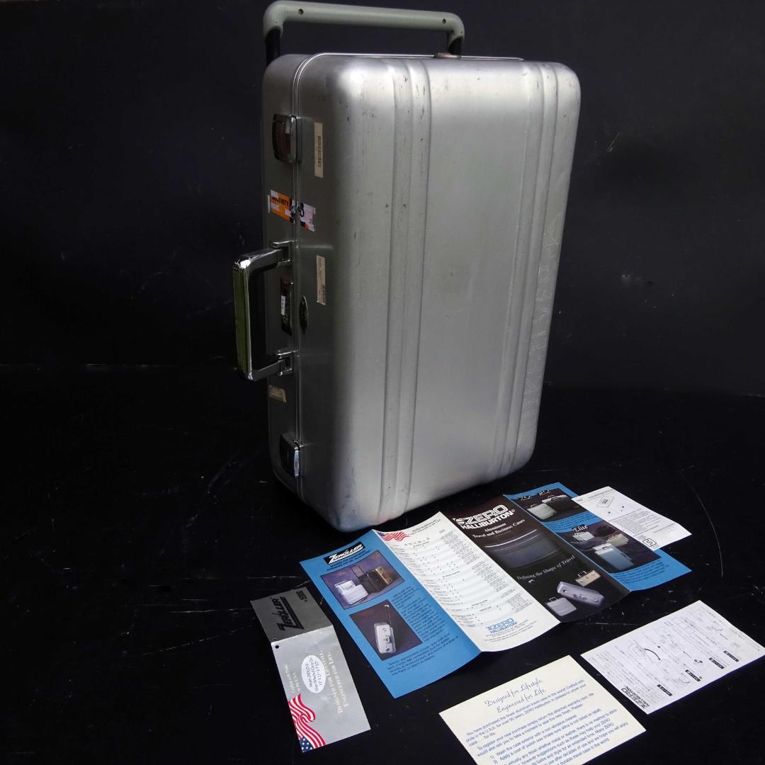 ゼロハリバートンZアルミ2輪機内持ち込みZRDCO-SI ダイヤルキャリーバッグ