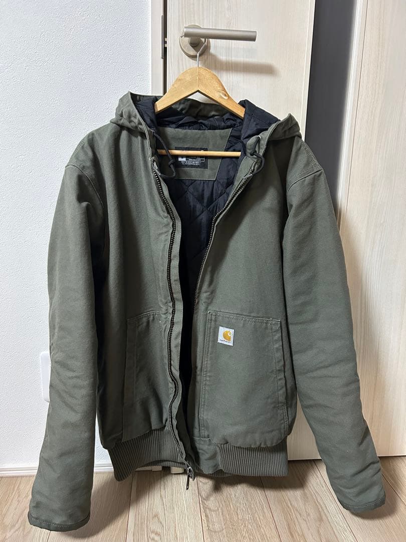 Carhartt アクティブジャケット　モスグリーン　M