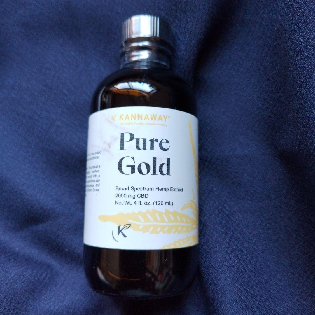 キャナウェイPure Gold CBDオイル 2000mg 120mL キャナウェイPure Gold CBDオイル 2000mg 120mL Shopping - kannaway