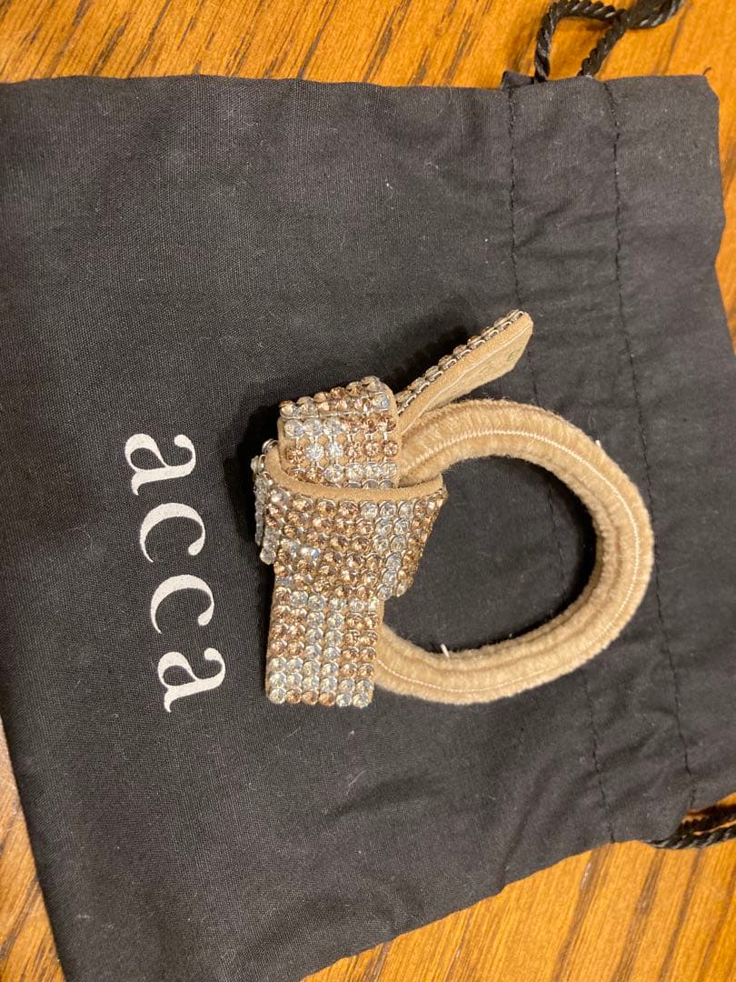 acca、アッカ、ドレスポニー、ライトピンク、ヘアゴム、