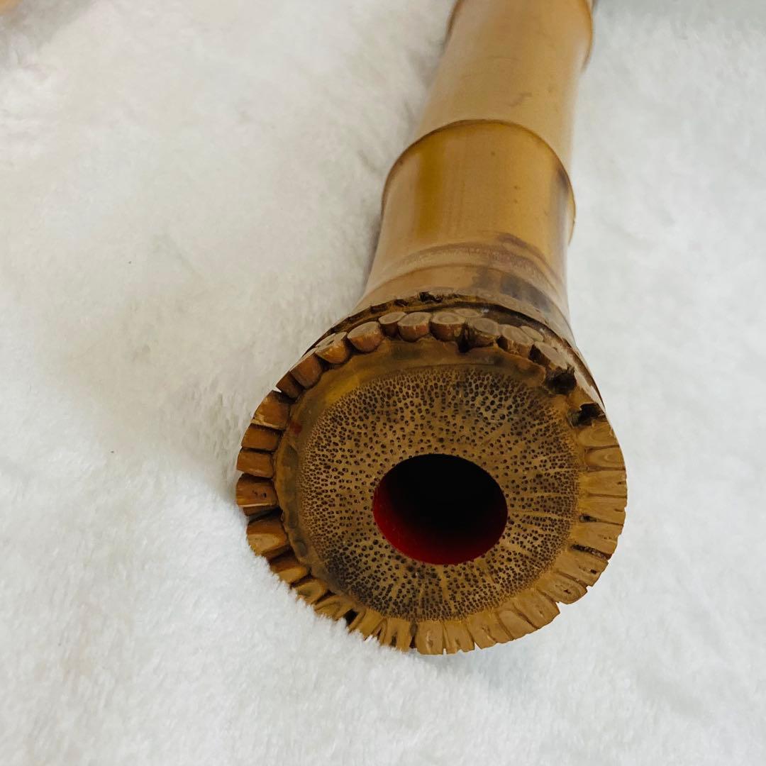 に*た様 尺八 篁山調 精華銘　一尺八寸　54.5cm 365.6g