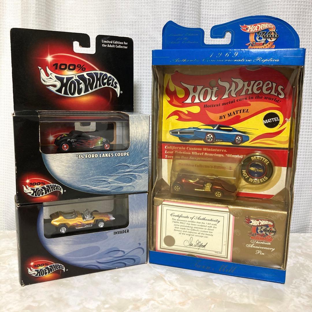 ホットウィ−ル’34 FORD INVADER Twin Mill 1/64レア