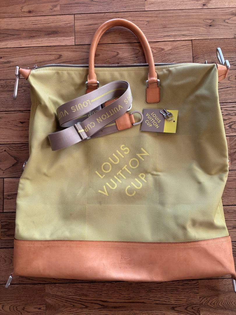 ルイ・ヴィトン ヴィトンカップ ライムグリーン　バッグ 明日着 完売品 3way グラデーション♪ キーポル XS ルイヴィトン