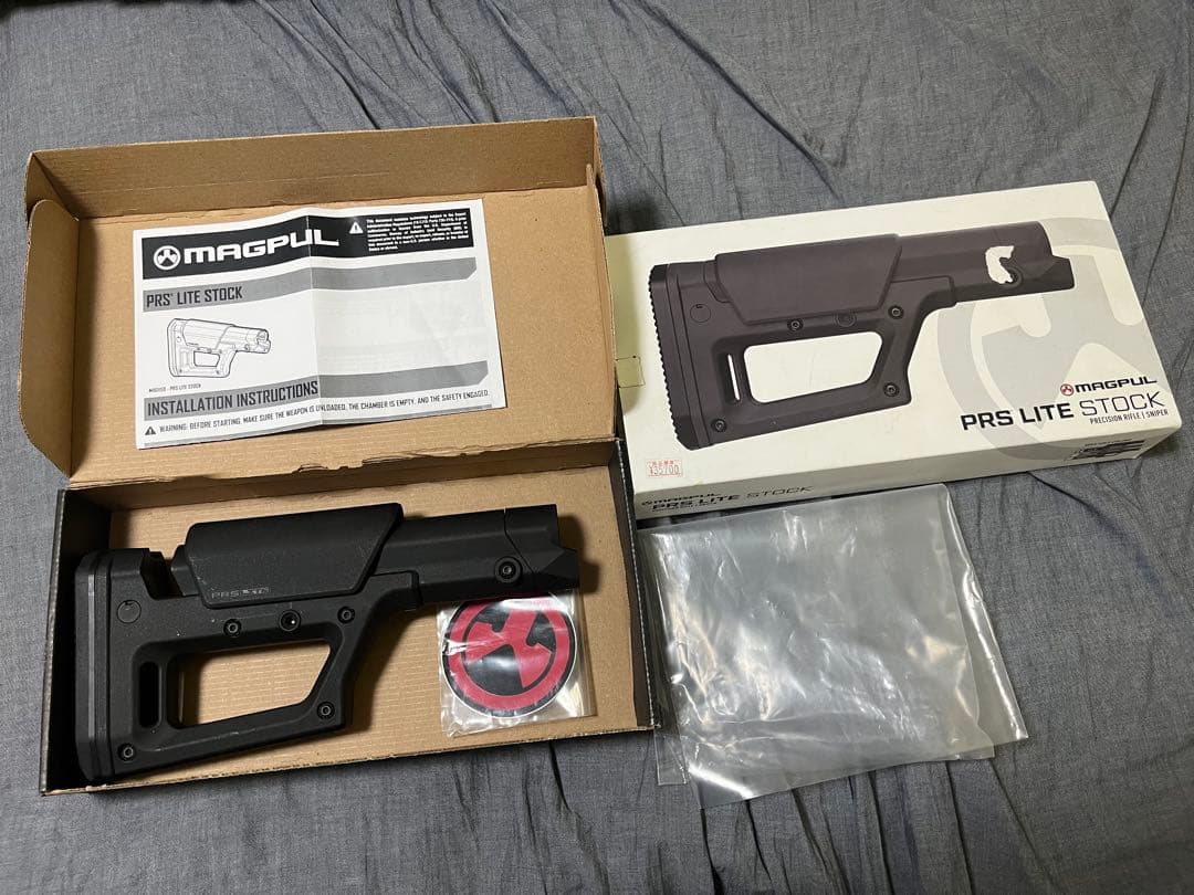 MAGPUL 実　PRS LITE STOCK ブラック　マグプル　ストック MAGPUL/マグプル PRS ライトストック-BLACK- > 海外製GBB,実銃