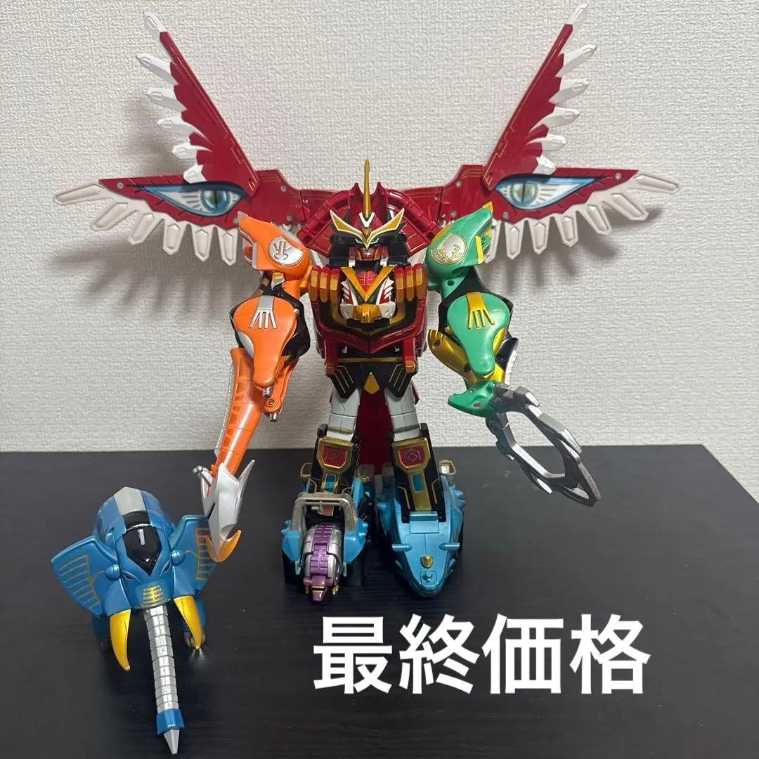 百獣戦隊ガオレンジャー　DXガオイカロス　DXガオエレファント Amazon.co.jp: 百獣戦隊ガオレンジャー 百獣合体DX超合金