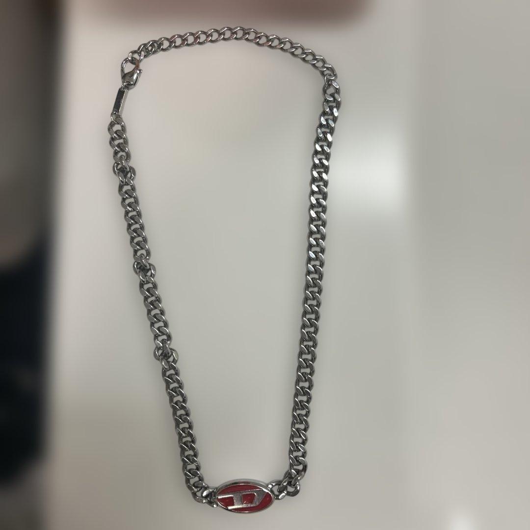 レア★ 箱、袋付き DIESEL メンズ ネックレス DX1446040 DX1446040-01.jpg