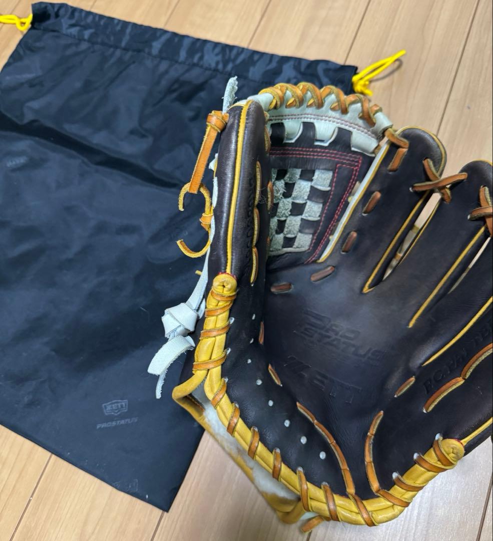 ZETT 軟式用グローブ　大人用　源田モデル