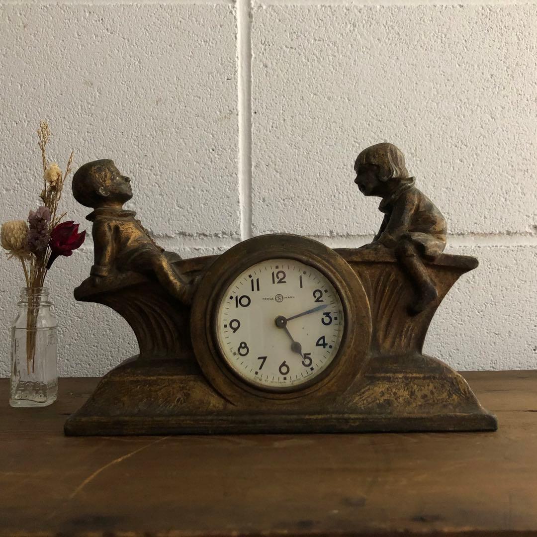 精工舎　SEIKOSHA TRADE S MARK 置時計　ヴィンテージ Yahoo!オークション -「seikosha trade mark」の落札相場・落札価格