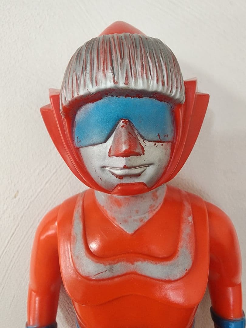 ゴッドマン ソフビ ブルマァク 面取れ 32センチ 貴重 当時物 - メルカリ