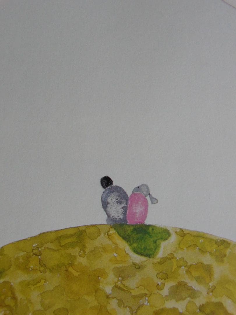 奥田瑛二、希少な額装用画集より、新品額装付、状態良好