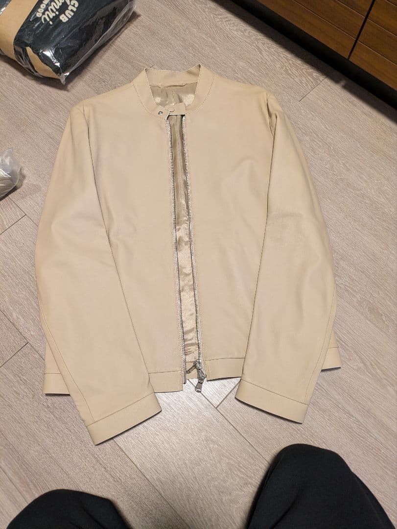 M 1945　ca max ラムレザーシングルライダースジャケット 48 STB0125A0498_zo_a132.jpg