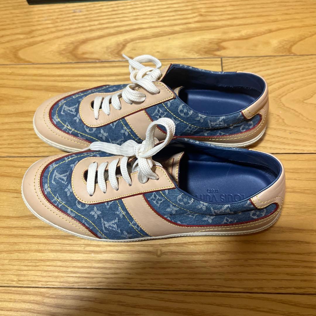 Louis Vuitton デニム/ベージュ スニーカー