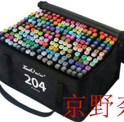 マーカーペン 204色セット 漫画 デザイン イラスト コピック練習用X京野m