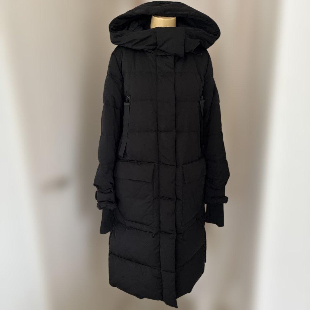 zara ロングダウンコート