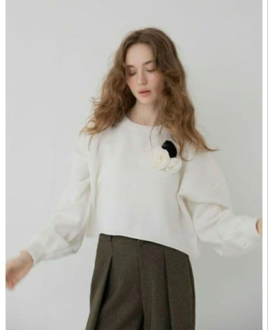 rosette knit maison de Dolce.メゾンドドルチェ - メルカリ
