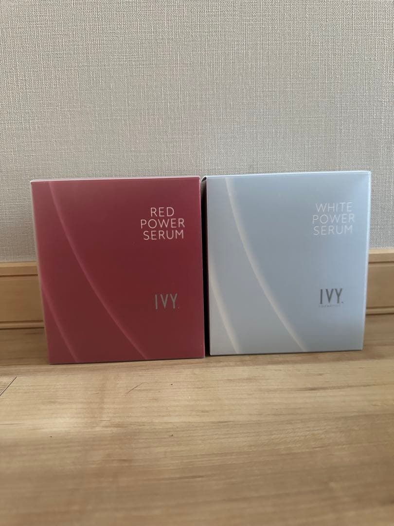 美容液 IVY RED POWER SERUM & WHITE POWER SERUM
