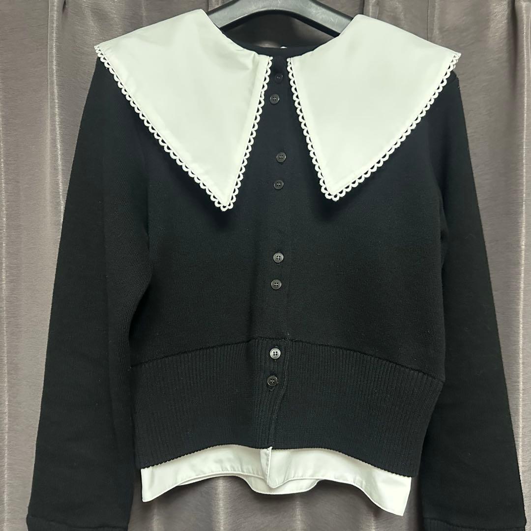 Bibiy. PATTY PILGRIM TOP ブラック