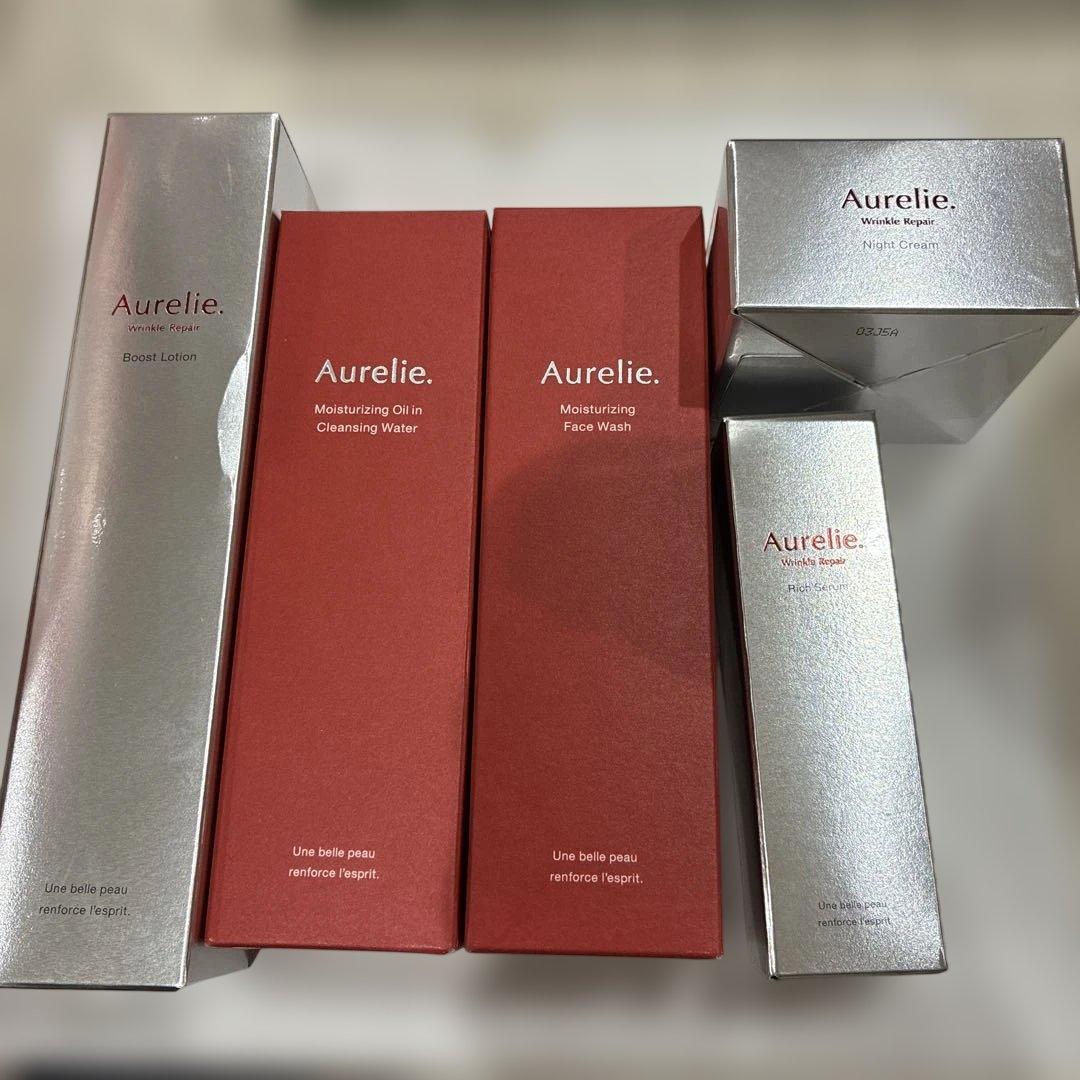 ※値下げ　オレリー Aurelie プレミアムエイジング集中ケア5点セット