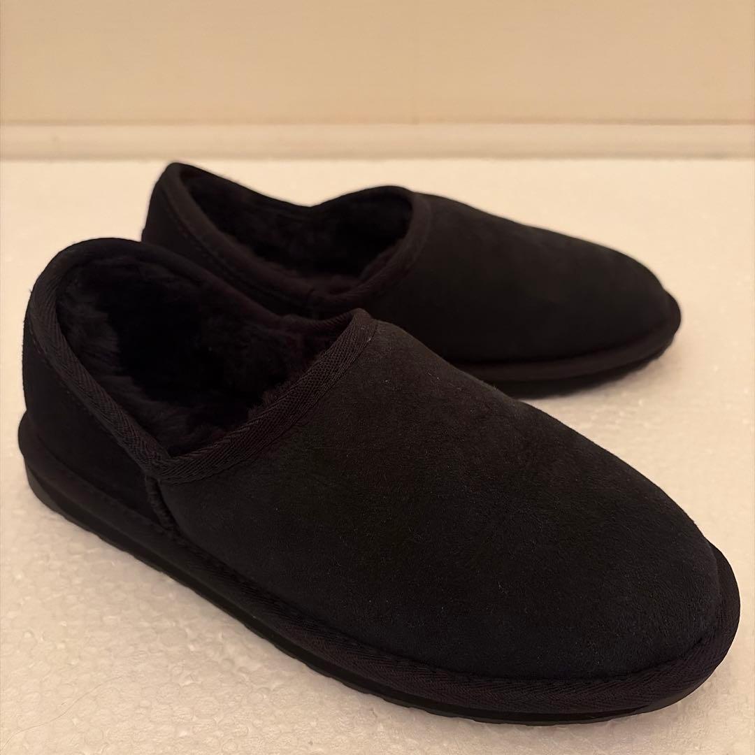 美品EMU Australiaスティンガーナノ ムートンブーツ ブラック