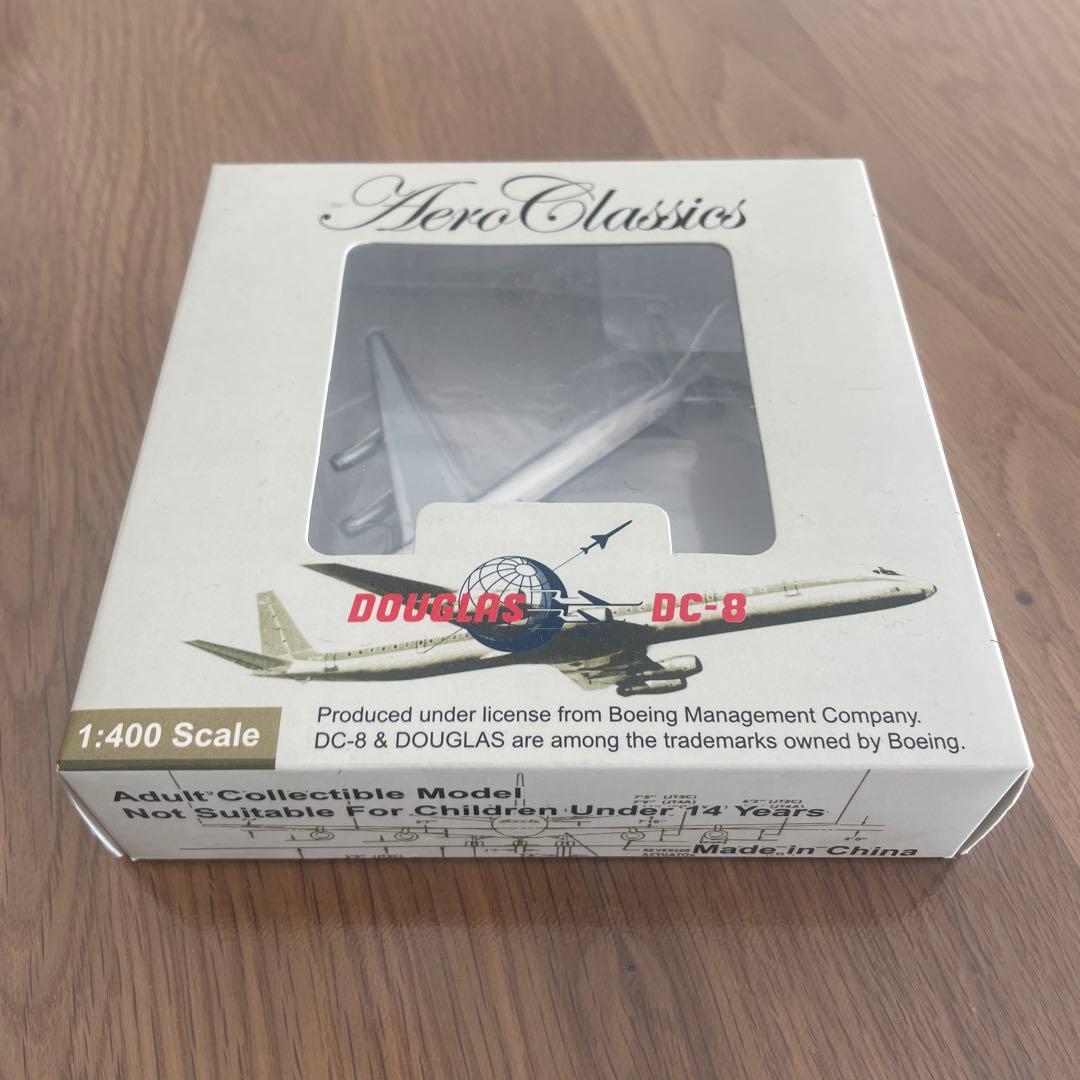 SAS. AeroClassics DC-8 1:400スケールモデル