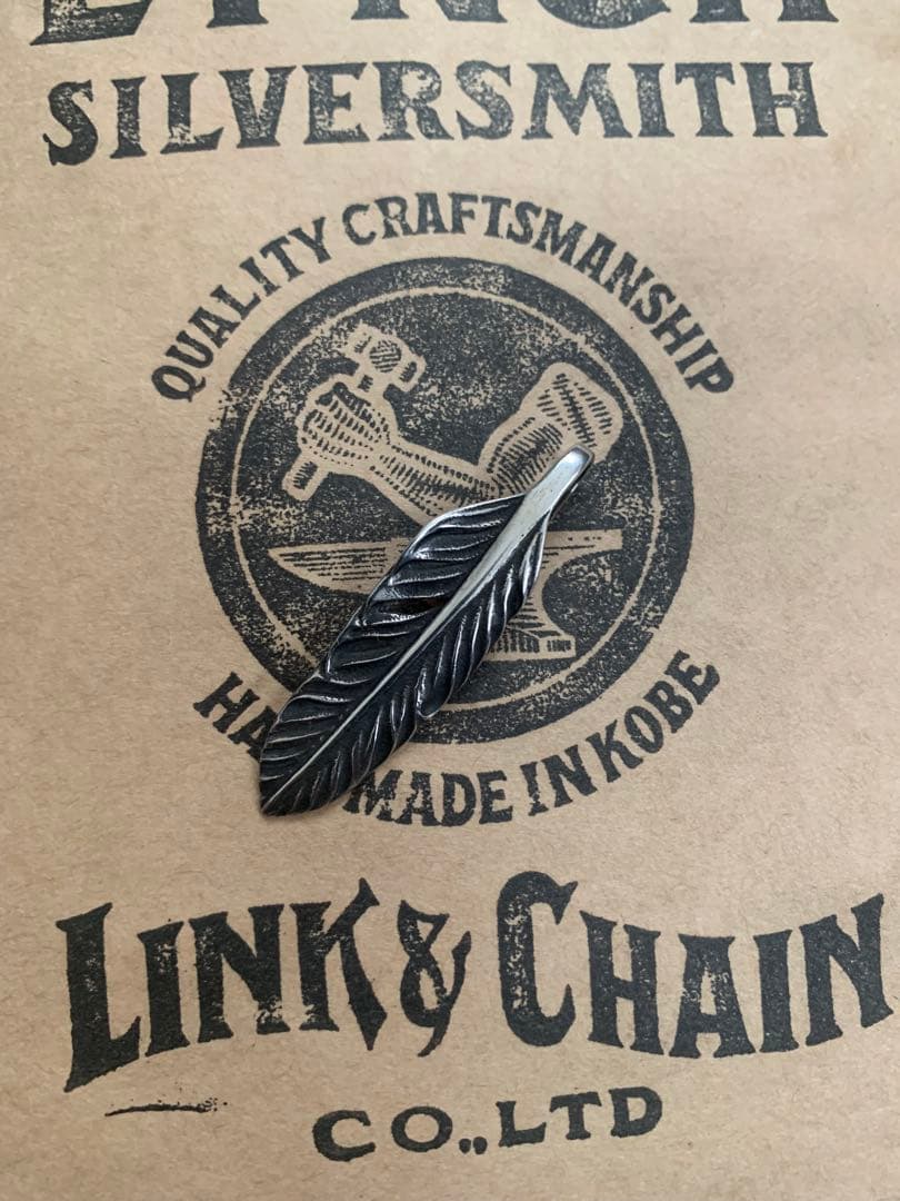 lynch silver smith フェザー　Sサイズ　ペンダント Lynch Silversmith