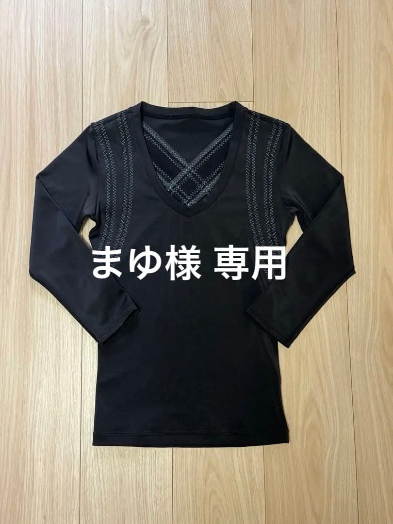 Grant E One's レディースビビパンプ7分袖 ブラック S