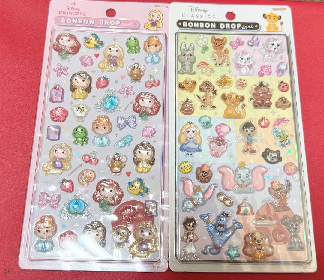 【正規品】ボンボンドロップシール ディズニー プリンセス＋クラシックセット 正規品 ボンボンドロップシール ディズニー プリンセス クラシック