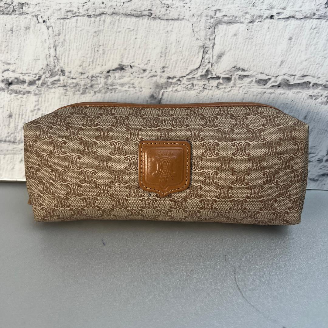 CELINE セリーヌ マカダム柄 ポーチ A-10916 CELINE セリーヌ マカダム柄 ポーチ A-10916 - メルカリ