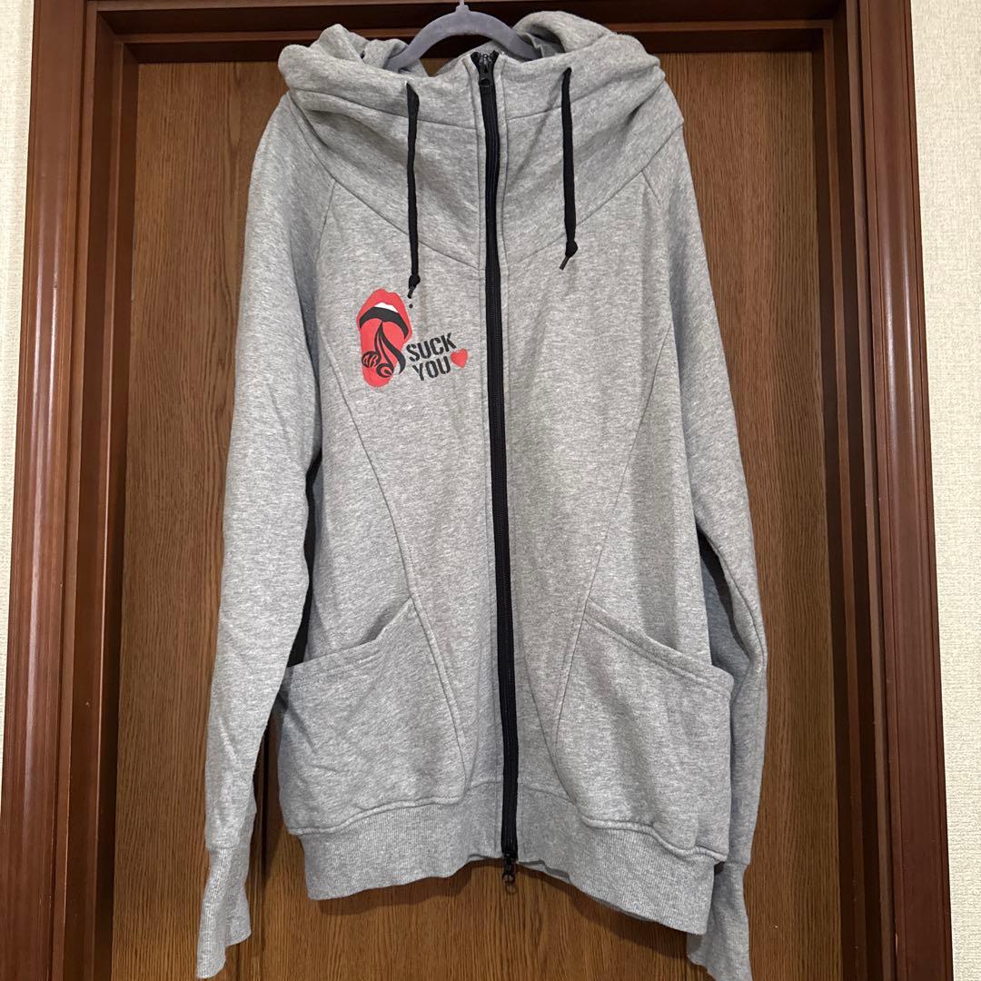 Acid Black Cherry フーディ グレー TEAM ABC パーカー ABCパーカー(XL)（追加予約商品_2026年4月中旬より順次発送）