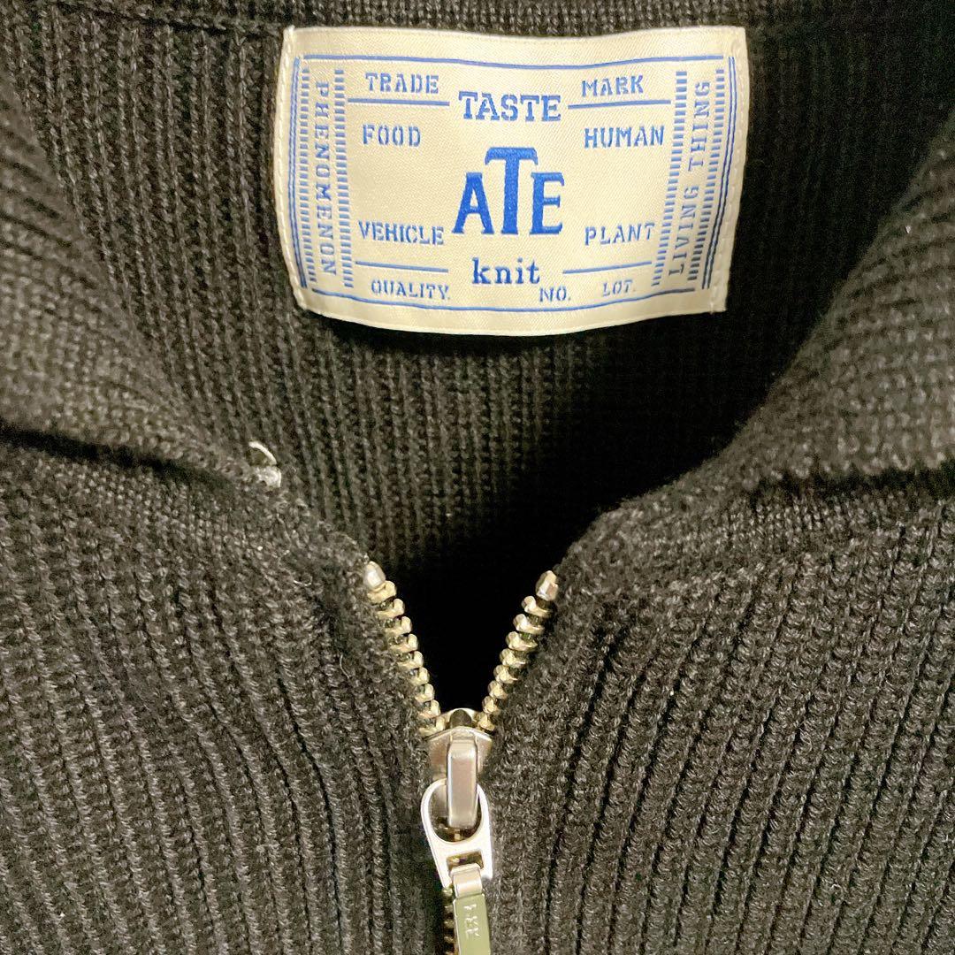 TASTE by Knit ニット スカジャン 刺繍 ジップアップブルゾン - メルカリ