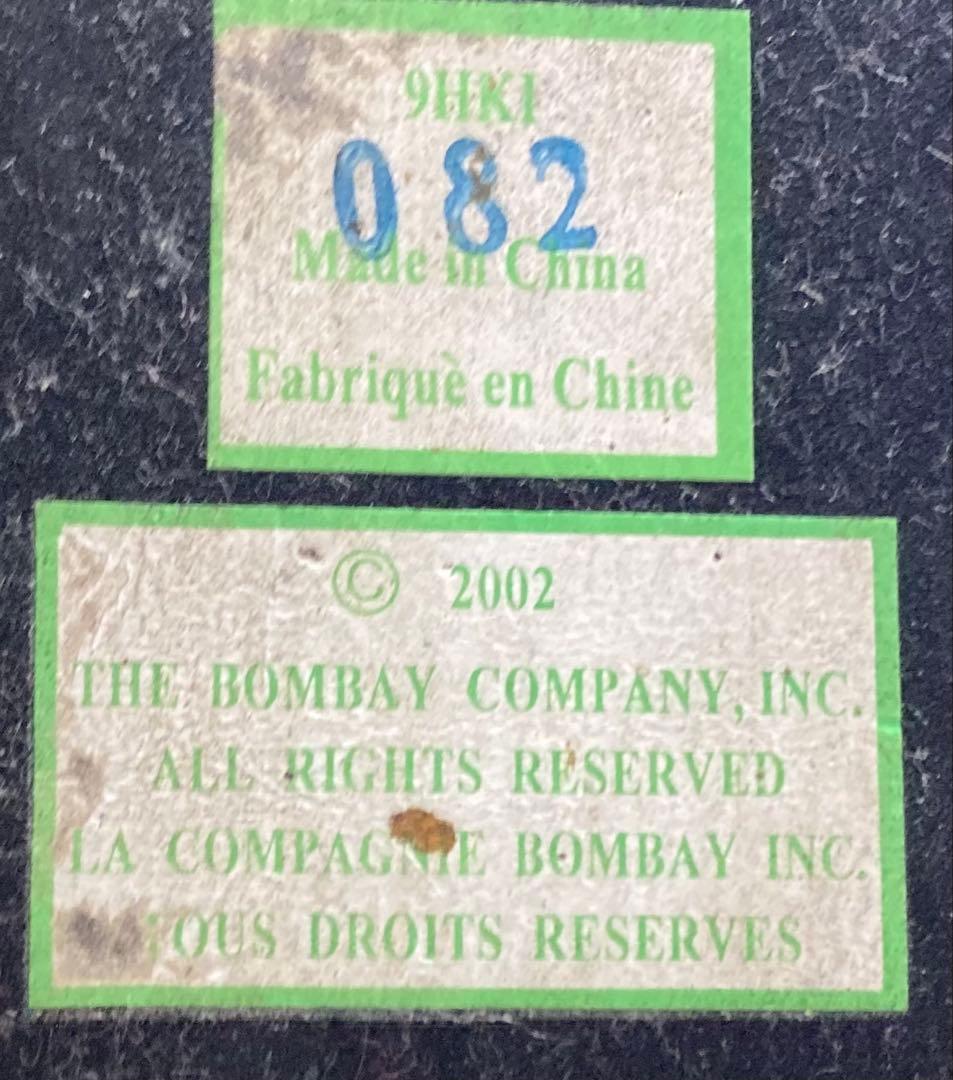 希少）ボンベイカンパニー ワインボトルホルダーコレクターズアイテム