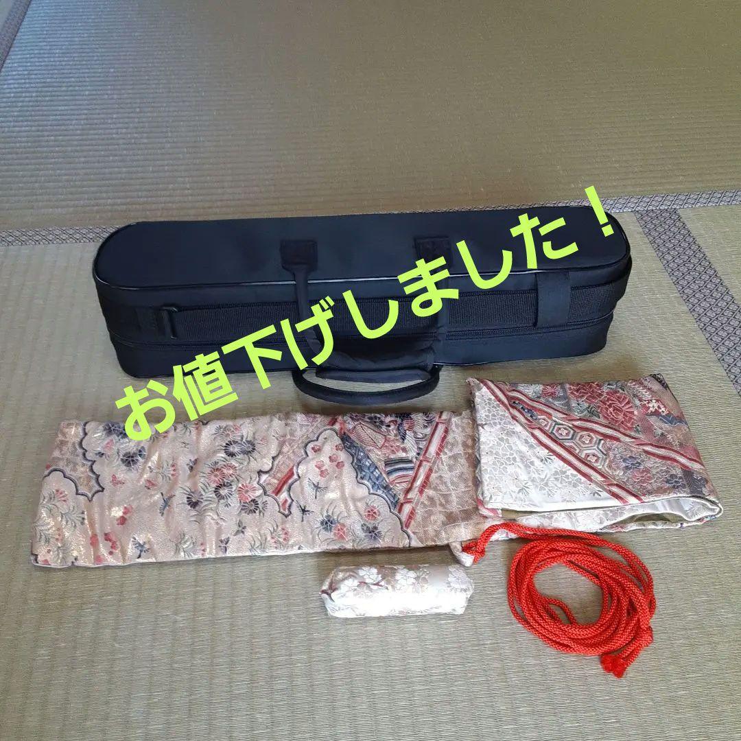 雅楽　笙のケース　袋　枕