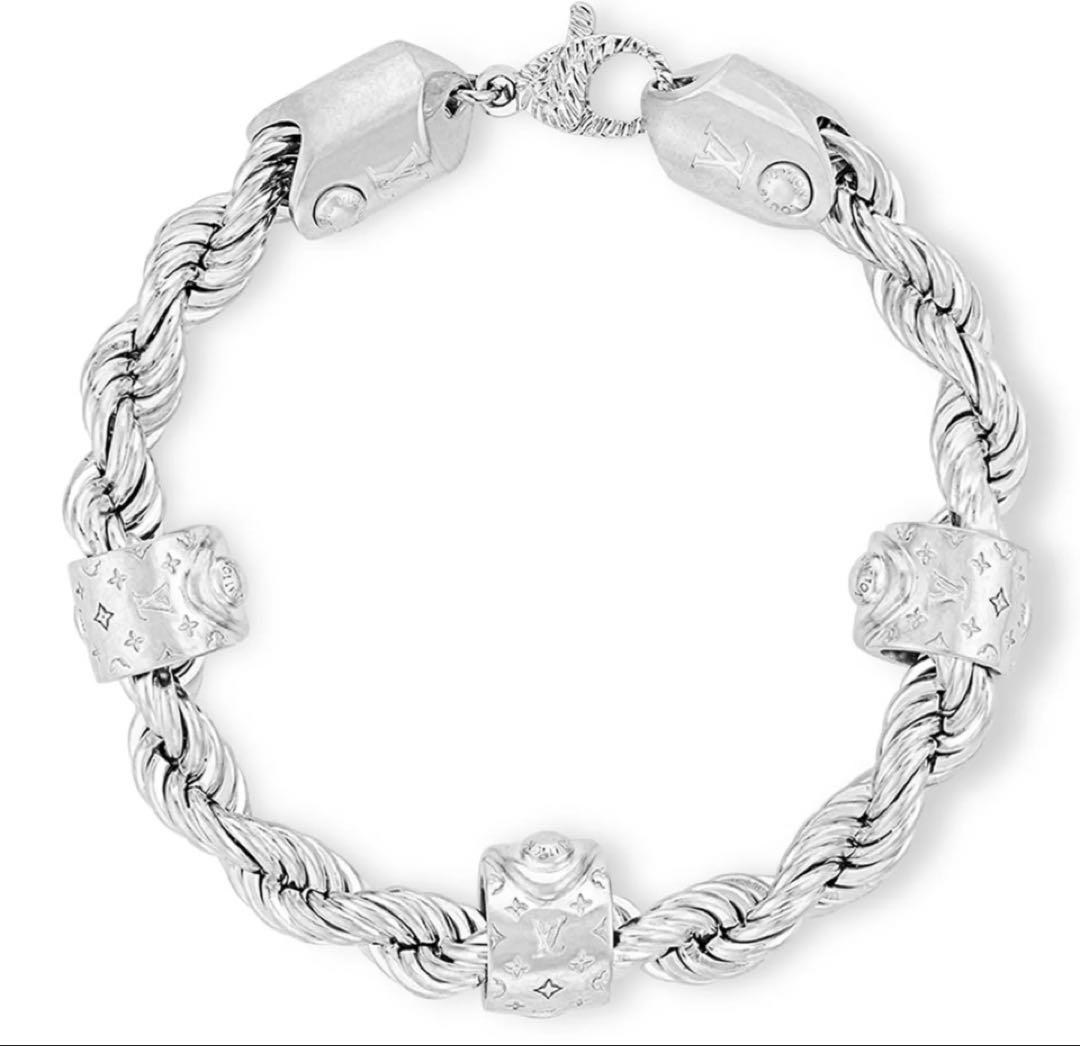 シルバー ツイストロープ ブレスレット