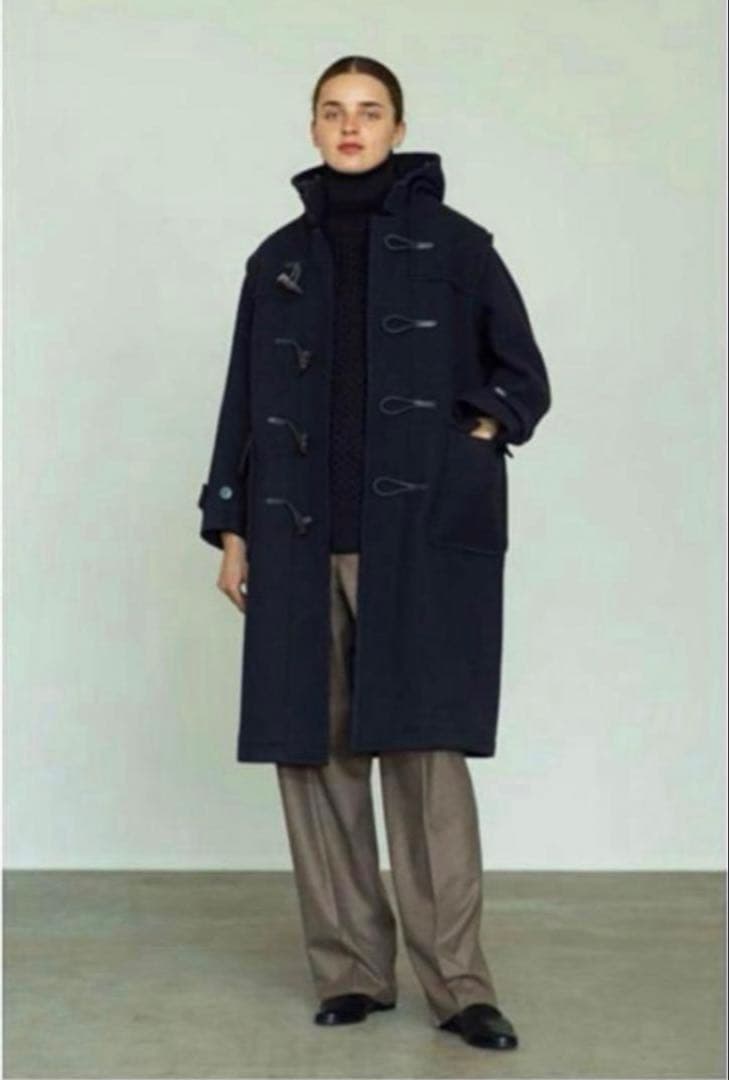 美品　YLEVE イレーヴ　ダッフルコート　ロング